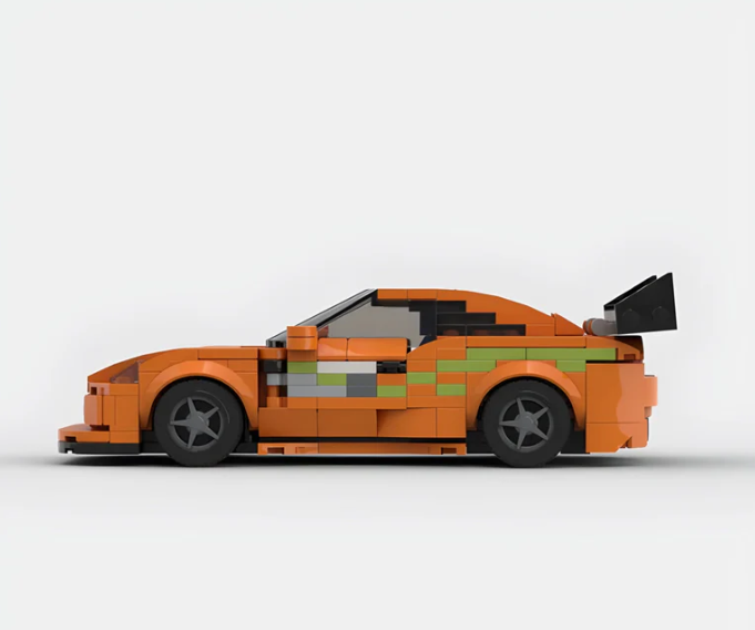 MiniBricks Toyota Supra Mk4 | Hızlı ve Öfkeli